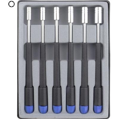 DONAU ELEKTRONIK Donau 280-65 Set de cl&eacute;s &agrave; douilles six pans ext&eacute;rieurs, 6 pcs M2,0 - M5,0