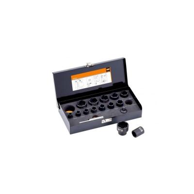 BAHCO  JEU DE DOUILLES, 16 PCS, 3/8 + 1/2"" - BWTSP16