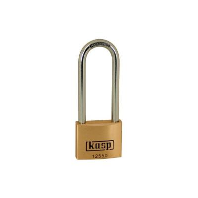 KASP  - Cadenas K12550L80A5 or-jaune avec serrure &agrave; cl&eacute;