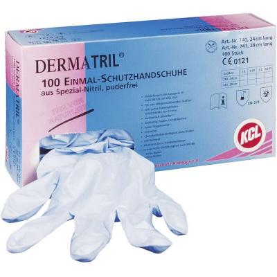 KCL Gants &agrave; usage unique Taille: 8, m  Dermatril 740-8 100 pc(s)