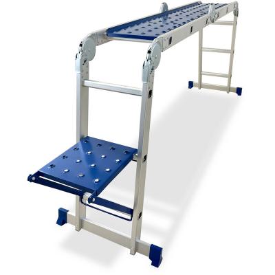 KELI Echelle multiposition en aluminium avec syst&egrave;me de blocage H.2,5 m