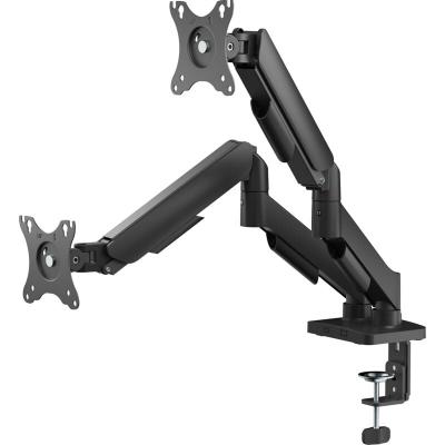 KIMEX  - Support &eacute;cran pc &agrave; ressort m&eacute;canique 2 &eacute;crans pc 17'-32'