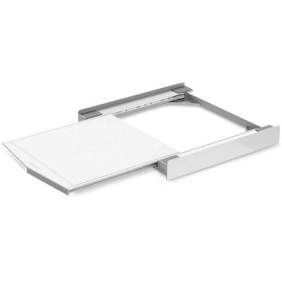 MELICONI Base Torre Square L60 - Kit d'empilage avec &eacute;tag&egrave;re coulissante