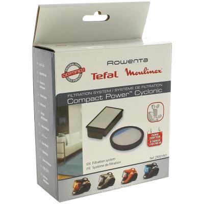 MOULINEX Kit filtre hepa + filtre rond zr005901 pour Aspirateur Rowenta