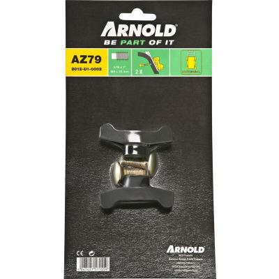 CENTRALE BRICO ARNOLD 2012-U1-0002 Kit de Fixation Brancard AZ 79, Noir