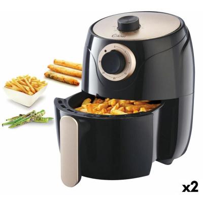 KIWI  Friteuse &agrave; Air 1000 W Noir 2L Capacit&eacute;