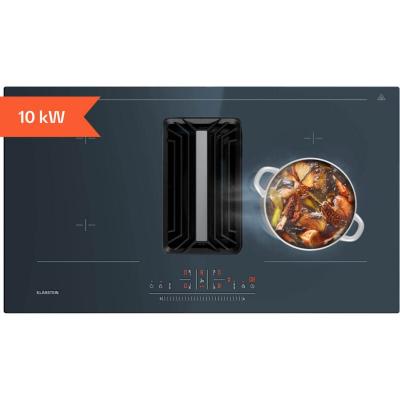 KLARSTEIN AirJet 90 Down AirPlaque de cuisson &agrave; induction avec Hotte aspirante 10000 W 750 m&sup3;/h Boost