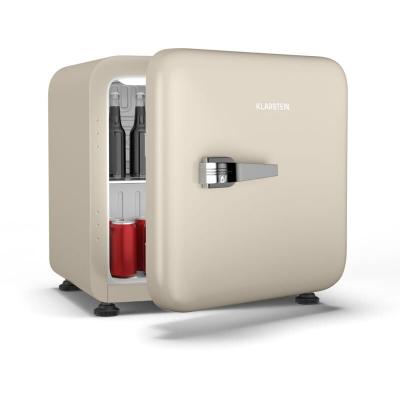 KLARSTEIN  audrey evo mini-r&eacute;frig&eacute;rateur 43 l design r&eacute;tro frigo silencieux compact 3 couleurs beige 