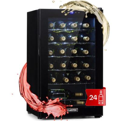 Vinoline Cave à Vin Encastrable 24 Bouteilles 56,4cm Noir
