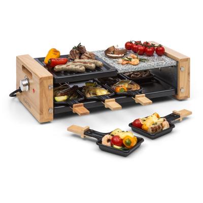  Appareil &agrave; raclette Klarstein 8 grill 1200W