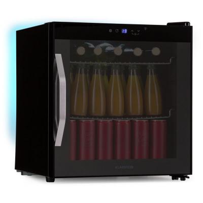  Klarstein coachella 50 onyx r&eacute;frig&eacute;rateur 47 litres fonction wifi r&eacute;tro&eacute;clairage noir