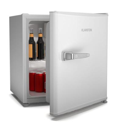 KLARSTEIN  irene mini r&eacute;frig&eacute;rateur r&eacute;tro 46 l minibar silencieux frigo 37 db cee d 0-10&deg;c blanc 