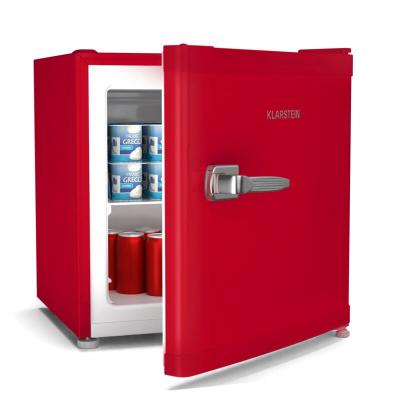  R&eacute;frig&eacute;rateur Cong&eacute;lateur - KLARSTEIN - Irene Retro - 31L - Rouge - 38 dB Silencieux 