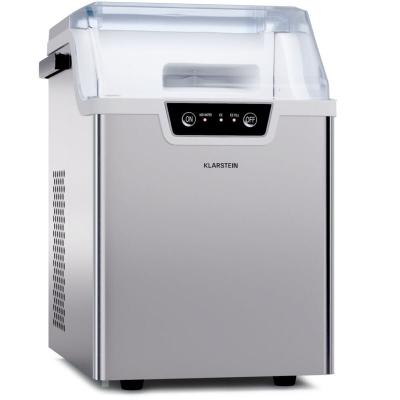 Klarstein Machine A Glace Pilée Pour La Maison, Grande Capacité De 3,5L, Fabrique Rapidement Jusqu'à 15kg, Broyeur Glacons, Ice Maker Qui Fonctionne Rapidement, Machine à Glaçons, Bac De Récupération