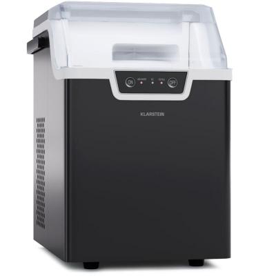  Machine &agrave; Gla&ccedil;ons 200W 17 L Fonctionnement Rapide 4 min Ice Maker 12kg Autonettoyante Argent