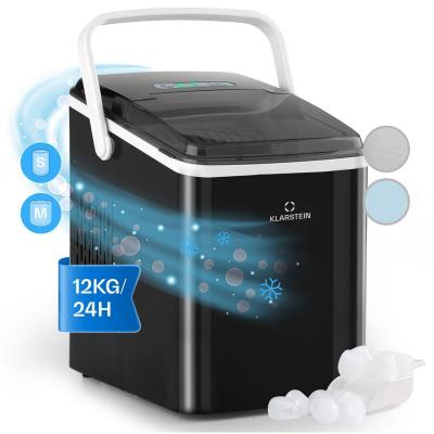 Arctic Porter - Machine &agrave; gla&ccedil;ons sph&eacute;riques 12kg/24h - Sans BPA - Acier inoxydable - Noir 