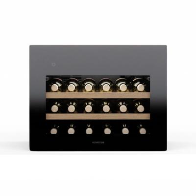 KLARSTEIN Cave &agrave; vin -  - Rhone 28 Uno - 28 bouteilles - Commande LED - Silencieuse Noir