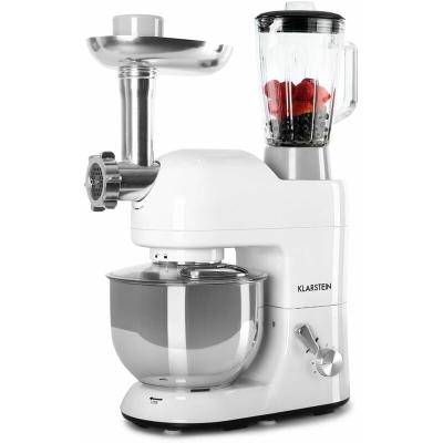 KLARSTEIN Lucia bianca robot de cuisine p&eacute;trin mixeur hachoir - blanc