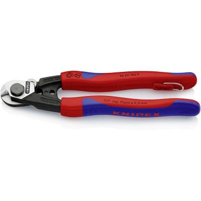 KNIPEX  Coupe-c&acirc;bles avec oeillet de fixation 190 mm - 95 62 190 T