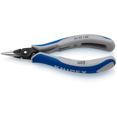 KNIPEX Pince De Pr&eacute;hension De - Becs Demi-ronds Stri&eacute;s - 130mm - Bi-mati&egrave;re