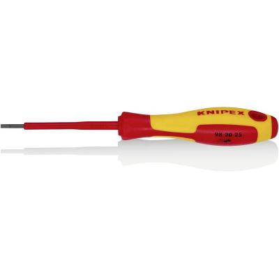 KNIPEX  982025 Flat Blade Insulated Screwdriver Dor&eacute;