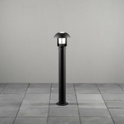KONSTSMIDE  Heimdal Borne d'ext&eacute;rieur classique noir mat, IP44