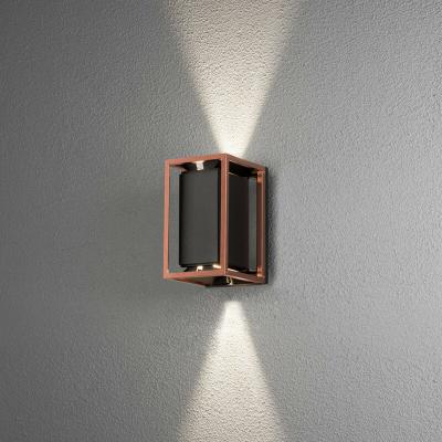 KONSTSMIDE LIGHTING Konstsmide Vale 423-759 Applique ext&eacute;rieure LED GU10 14 W noir, cuivre
