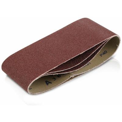 KREATOR  - Lot De 3 Bandes De Pon&ccedil;age - Grain 120 - 100 X 560 Mm