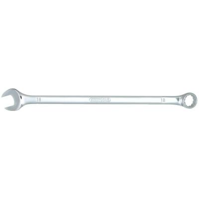KS TOOLS  - CHROMEplus Cl&eacute; mixte, exta longue, 18mm