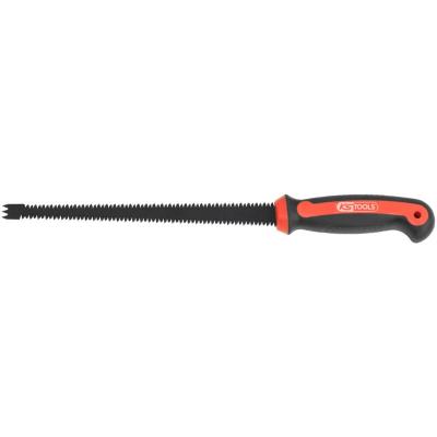 KSTOOLS Scie couteau, d&eacute;coupe forme dans le pl&acirc;tre 250mm denture 7TPI poign&eacute;e bi-mati&egrave;re