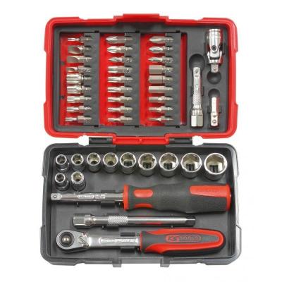 KSTOOLS Coffret de douilles et accessoires ULTIMATE&reg; en pouces 1/4", 47 pi&egrave;ces KS TOOLS 922.0647