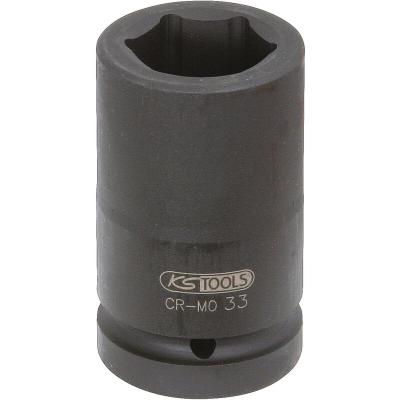 KS TOOLS  515.1846 Douille Longue &agrave; Chocs 6 Pans 1'', 46 Mm