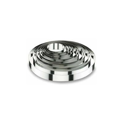 LACOR  68514 Emporte-Pi&egrave;ces Cercle &agrave; Tarte Ronde 14 x 4,5 cm 18 / 10