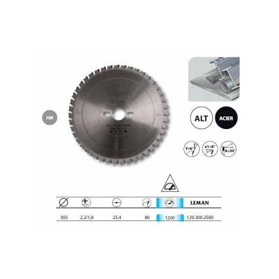 LEMAN Lame m&eacute;taux 120.300.2580 300x25.4mm 80DTS - ISOCELE - 120.300.2580