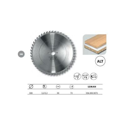 LEMAN Lame Carbure Mise &agrave; Format 300x30x72z Alt. / Bois - 