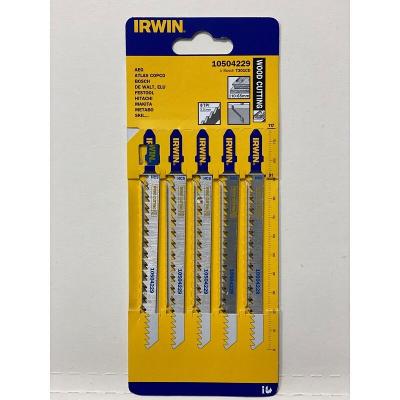 GENERIQUE Irwin - Lames De Scie Sauteuse T301Cd Bois 115 Mm - 5 Lames