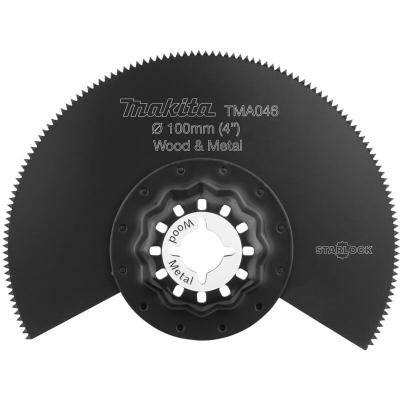 MAKITA Lame segment&eacute; BIM Bois/M&eacute;tal Moteu d&eacute;port&eacute;  B-64808 &Oslash;100 mm