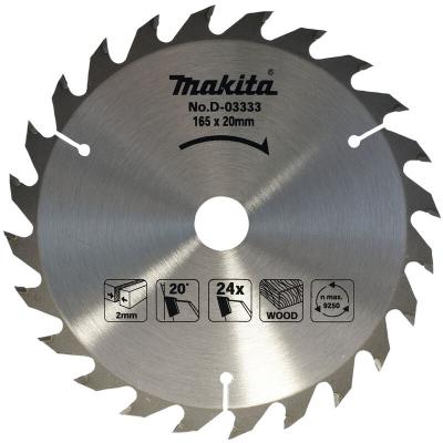 MAKITA  d-03333 165 x 20 mm 24 Lame de scie circulaire