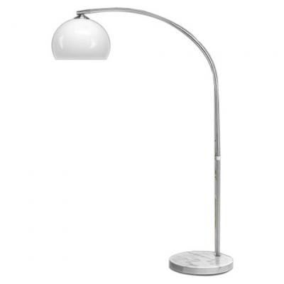 MONZANA Lampe &agrave; arc design avec socle en marbre 190-210cm r&eacute;glable ajustable salon