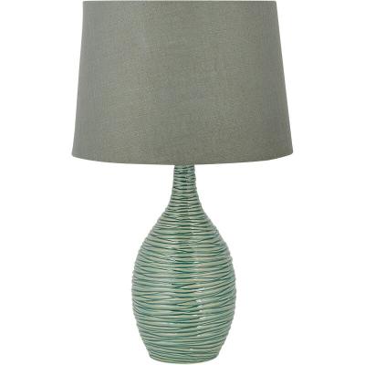 BELIANI Lampe &agrave; poser verte fonc&eacute;e atsas 144017