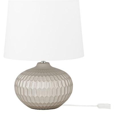 BELIANI Lampe &Agrave; Poser Pirita C&eacute;ramique Dor&eacute;