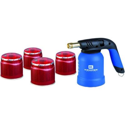 KEMPER  - lampe a souder avec 4 cartouches- 05796