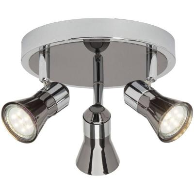 BRILLIANT  Jupp G18334/76 Spot de plafond LED GU10 7.5 W chrome, noir
