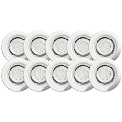 BRILLIANT Philips Lighting G03090/75 Encastr&eacute;s, M&eacute;tal, Acier/Blanc, 1,5cm