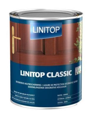 LINITOP  N&deg;281 Durieu  classic lasure satin 1 L Ch&ecirc;ne Clair