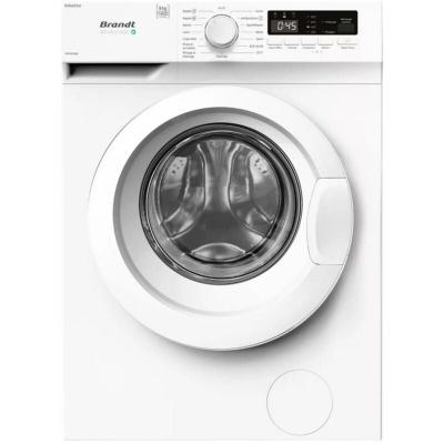 BRANDT Lave-linge hublot  WFB393QW - 9 kg - Induction - L60cm - Classe A - 1400 trs/min - Blanc 