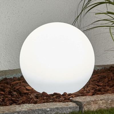 LINDBY  Sph&egrave;re solaire Lago &agrave; LED avec piquet