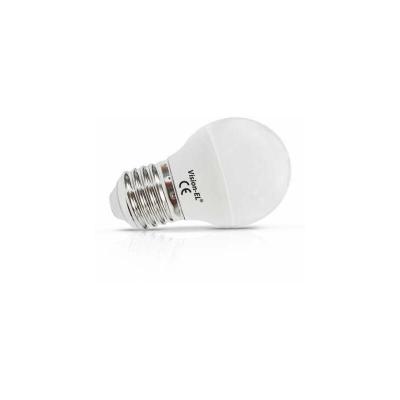 MIIDEX LIGHTING Ampoule Led 6W (55W) COB E27 Boule opaque Blanc jour 4000&deg;K
