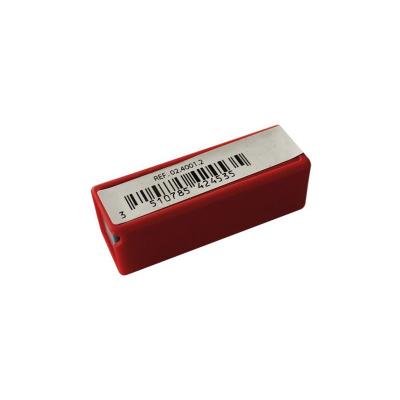 LEMAN  - 10 plaquettes r&eacute;versibles au carbure 50x12x1,5mm 2 coupes -35&deg; - 02.4006.2