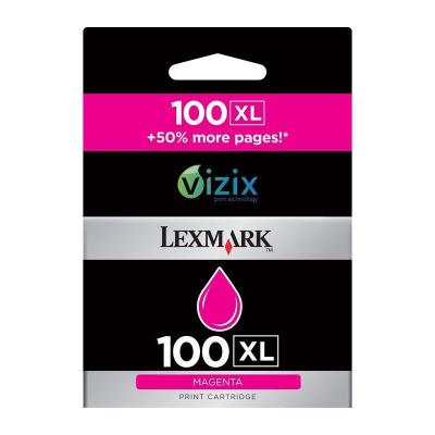 LEXMARK  100XL Cartouche d'encre Magenta